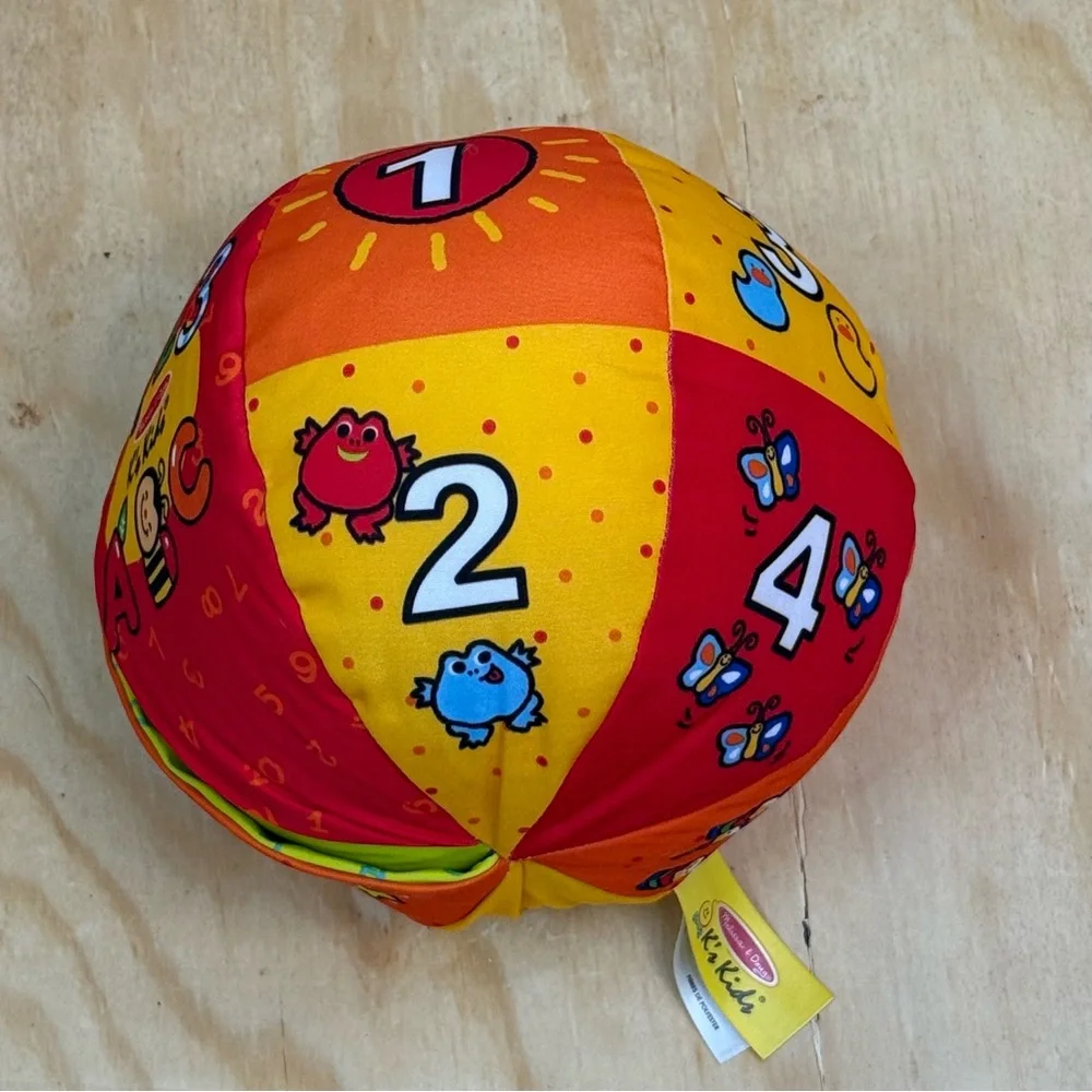 Melissa & Doug K’s Kids 2-in-1 Talking Learning Ball– Educational Toy NO BOX NEW